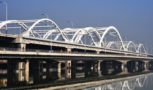 西安市三环路灞河Ⅱ桥